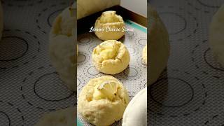 Lemon Cheese Scone Recipe linked in my bio shorts lemon lemoncheesescone scone sconesrecipe [upl. by Kelcey207]