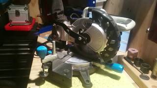 MAC ALLISTER COMPOUND MITRE CHOP SAW [upl. by Ylil]