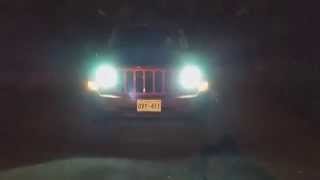 BI Xenon HID KIT installed in 2009 jeep patriot [upl. by Anniken]