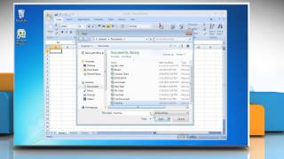 How to save a file as a PDF in Excel 2007 [upl. by Sallie471]