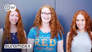 Redhead Days 2019 A Festival for The Worlds Most Rare Hair Color  DW Euromaxx [upl. by Enivid]