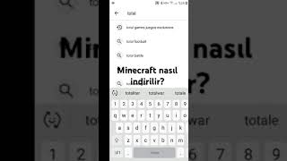 Minecraft nasıl indirilir play store [upl. by Ynamrej]