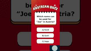 Austrian Quiz No5 austrian quiz [upl. by Hagerman]