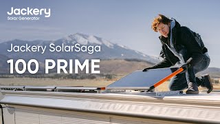 Premium DIY solar panel  Jackery SolarSaga 100 Prime [upl. by Laehcym]