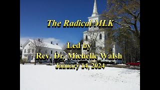 quotThe Radical MLKquot led by Rev Dr Michelle Walsh 1142024 [upl. by Eatnoed]