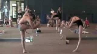 Yoga World Champs  Bikram Standing Series Demonstration [upl. by Darlleen]