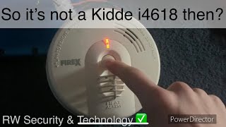 Kidde Firex KF30 Heat Alarm Manufactured Oct 2016 [upl. by Hagood]