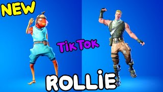 FORTNITE ROLLIE EMOTE TIKTOK [upl. by Gratianna531]