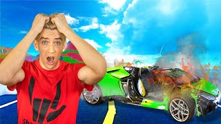 I CRASHED my LAMBORGHINI SHARERGHINI Roblox [upl. by Amlet]