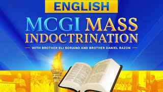 MCGI Mass Indoctrination  English Translation  Day 1  Monday November 18 2024 at 7 AM EDT [upl. by Marzi]