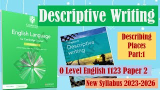 English O Levels Descriptive writing [upl. by Irmina]