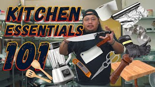 KITCHEN ESSENTIALS 101  Ninong Ry [upl. by Naelopan]