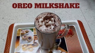 Oreo milkshake recipe in Tamil  How to prepare oreo milkshake [upl. by Sheffy]