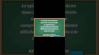 La opinión de los demás reflexion video motivation [upl. by Laureen]