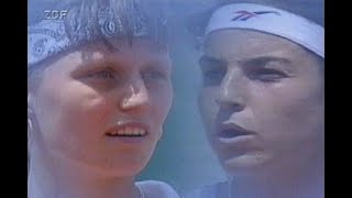 Arantxa SanchezVicario vs Karina Habsudova Roland Garros 1996 QF The Best Of [upl. by Hayila]