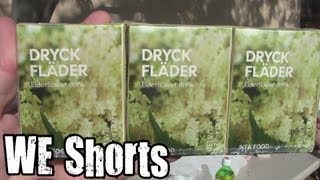 WE Shorts  Dryck Flader Elderflower Drink [upl. by Airtina]