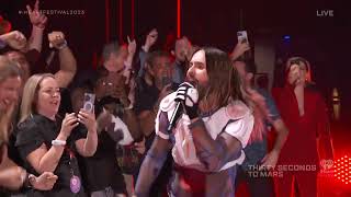 Thirty Seconds to Mars  The Kill Bury Me  Live  iHeartradio Music Festival 2023 [upl. by Lilias]