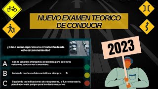 EXAMEN TEÓRICO DE CONDUCIR DE LA DGT 2023 [upl. by Winfred]