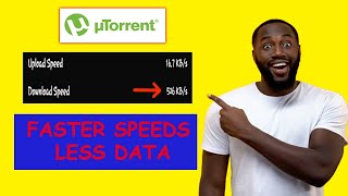 How to speed up utorrent downloads on android and use less data [upl. by Leen337]