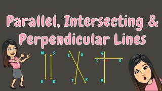 PARALLEL INTERSECTING amp PERPENDICULAR LINES  GRADE 4 [upl. by Aynek]