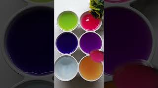 Satisfying colours mixing colour mixing arts Satisfyingcolours asmr diy art colourmixing [upl. by Ihcas]