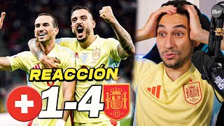 REACCIONES DE UN HINCHA al Suiza vs España 14 ¡QUE EXHIBICIÓN [upl. by Indyc]