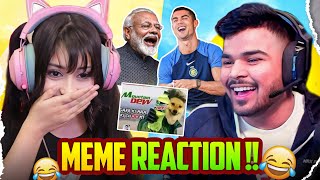 Headphones 🎧 FUNNY MEMES REACTION 😂 w blossomOwO [upl. by Ardnekat]