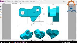 Práctica 2 para la certificación CSWA de Solidworks [upl. by Roybn774]