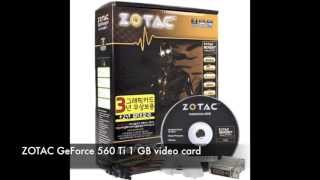 ZOTAC GeForce GTX 560 1GB DDR5 PCI Express Video Card Geekscom [upl. by Okiruy]