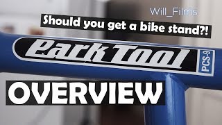 Park Tool PCS9 Bike Repair Stand Overview [upl. by Anilys]