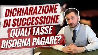 DICHIARAZIONE DI SUCCESSIONE adempimenti fondamentali Una guida completa per capirci di più [upl. by Amiarom]