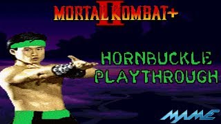 Mortal Kombat II Plus Hornbuckle Playthrough MAME 1080p 60fps [upl. by Tadashi]