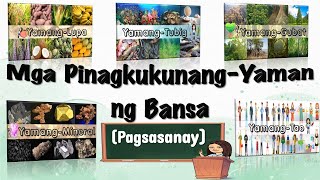 PinagkukunangYaman ng Bansa Mga Pagsasanay  Araling Panlipunan  Teacher Beth Class TV [upl. by Haymo]