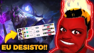 CAÍ com o PIOR TIME do LoL 💀 [upl. by Arikahc]