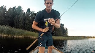 Angeln in Finnland  Fishing in Finland for perch zander and pike [upl. by Cir]