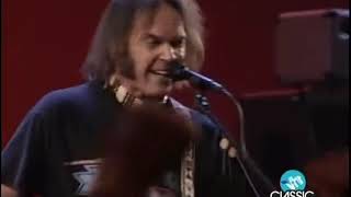 PEARL JAM and NEIL YOUNG quotRockin In The Free Worldquot live at MTV 1993 [upl. by Aivatra]