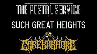 The Postal Service  Such Great Heights Karaoke Instrumental [upl. by Rus]