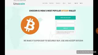 How to withdraw and deposit at Unocoin [upl. by Aronoel]