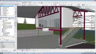 BIM med ArchiCAD Stålprofiler [upl. by Fernanda125]