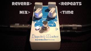 Earthquaker Devices Dispatch Master Bass Demo [upl. by Courtnay]