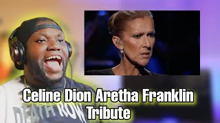 Celine Dion  Aretha Franklin Tribute COMPLETE HD  Reaction [upl. by Olette478]