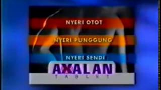 Iklan Axalan Tablet  Penjara 19992000  INDOSIAR [upl. by Zach]