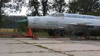 MiG21MF Caslav [upl. by Troyes]