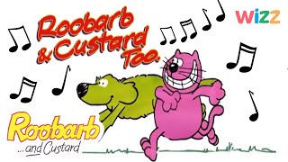 Roobarb and Custard  Original Full Theme Song  Classic Cartoons  Wizz [upl. by Castara]