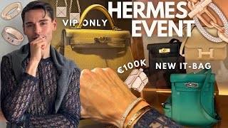 HERMES SHOPPING VLOG amp JEWELRY EVENT 💎  Luxury Shopping Vlog 2024 [upl. by Aissatan895]