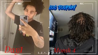 4 month loc journey 3A hair [upl. by Ramraj]