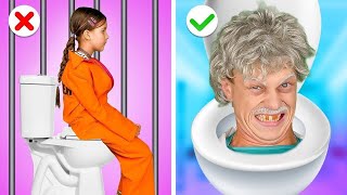 Bad Doctor VS Good Cop  Cool Parenting Hacks and Smart Tips Funny Moments in Jail [upl. by Pomfrey732]