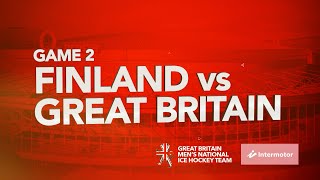 GB In Prague  2024 World Championship  Finland v Great Britain [upl. by Olfe363]