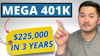 This INSANE Strategy Grew My 401K to 225000 in 3 Years  Mega Backdoor Roth [upl. by Yvon775]