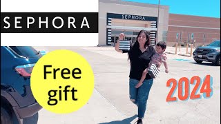 how to get free birthday gifts at Sephora Free gifts unboxing [upl. by Safko]